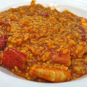 Menú de arroz con bogavante para 2 o 4 personas con botella de vino Granada Cyja.com Special Offers, Deals & Discounts in Spain